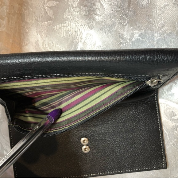 Eddie Bauer Genuine Leather Wallet Billfold Clutch - Picture 10 of 12